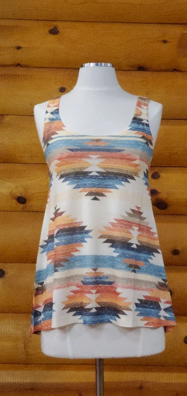 Liberty Wear Paradiso Tank, Oat bold tank top