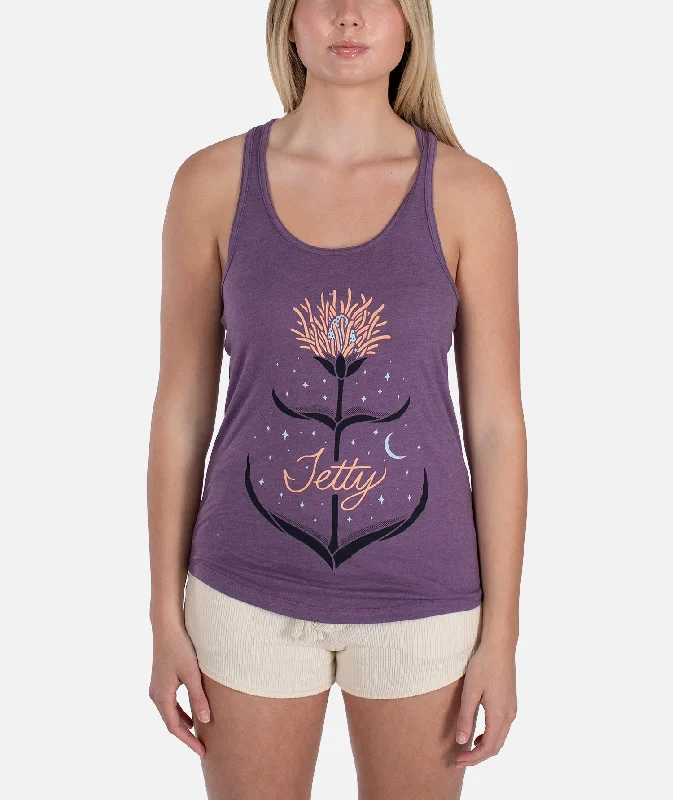 Jetty Nightbloom Tank baby blue tank