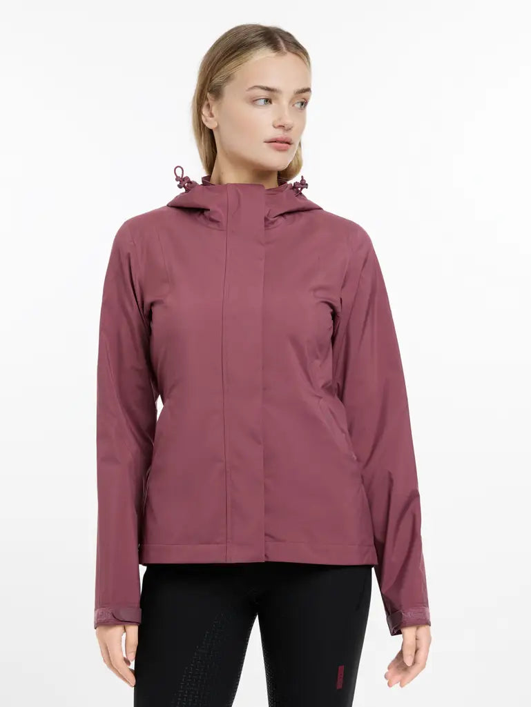 LeMieux Isla Rosewood Short WaterProof Jacket Toggled Jacket Drawstring Jacket Belted Jacket LeMieux Isla Rosewood Short WaterProof Jacket Toggled Jacket Drawstring Jacket Belted Jacket