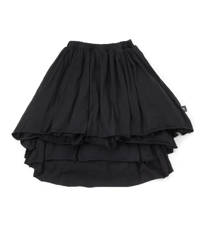 layered tulle skirt velvet skirt luxurious