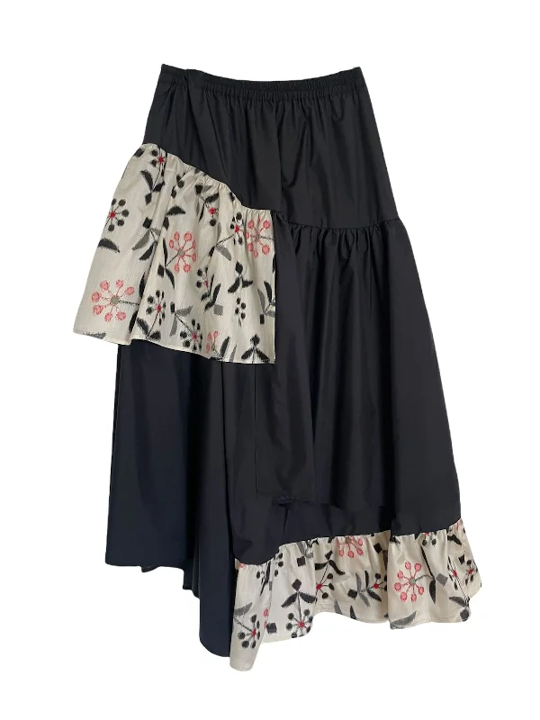 Meisen Layered Skirt Fluff spandex blend skirt