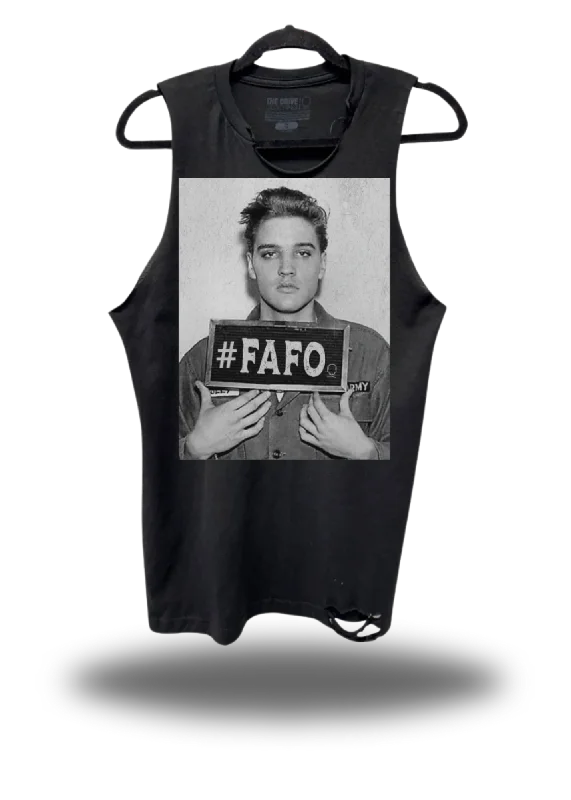 ELVIS ROAD RASH TANK TOP crossback tank top