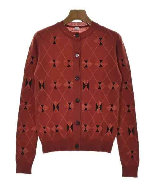 HERMES Cardigans Silk Blend Satin Velvet