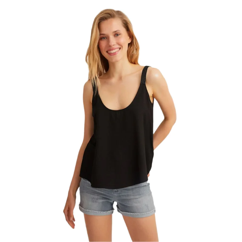 OXXO - U Neck Strappy Tank Top breathable tank top
