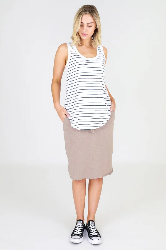 3rd Story - Fifi Tank - Stripe lightweight tank top