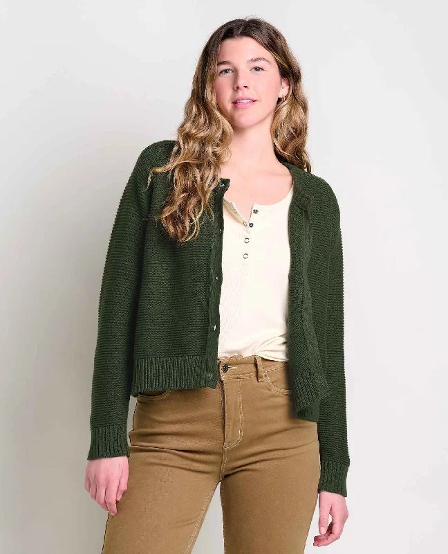 Bianca Crew Cardigan Bright Pastel Dark
