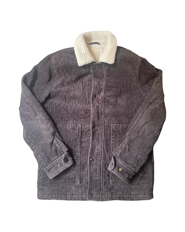 Vintage Cord Sherpa Jacket Size S Denim Jacket Leather Jacket Suede Jacket