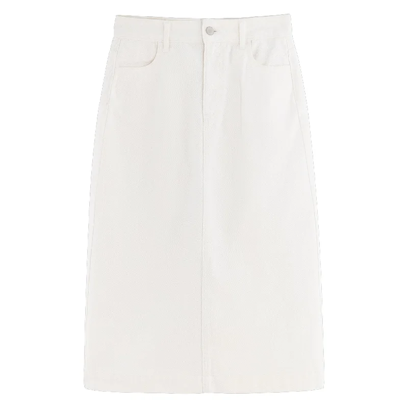Tiny Cottons Off-White Agnes Skirt casual skirt length