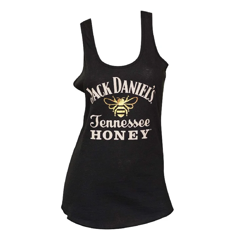 Women's 'Jack Daniels Tennessee Honey' Tank Top white tank top