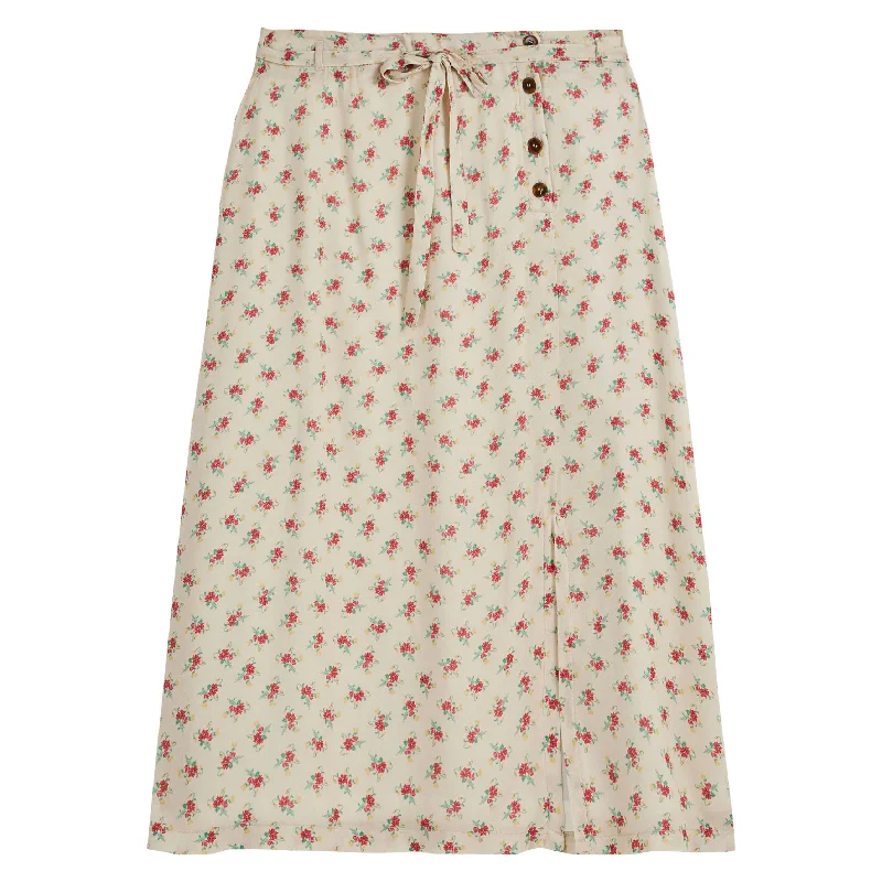 Emile et Ida Marshmallow Printed Women Skirt silk skirt luxurious