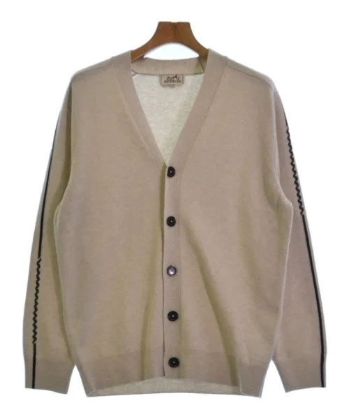 HERMES Cardigans Mesh Cardigan Canvas Denim