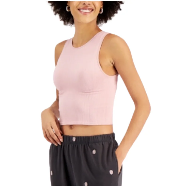 HIPPIE ROSE - Seamless Crewneck Tank Top cozy tank top