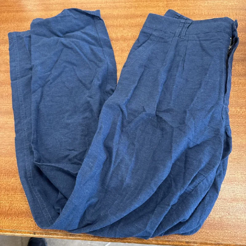 Patagonia - Women's Hemp/Organic Cotton Pants - MSRP $110: Blue-women-LG Comfy Cargo Trousers