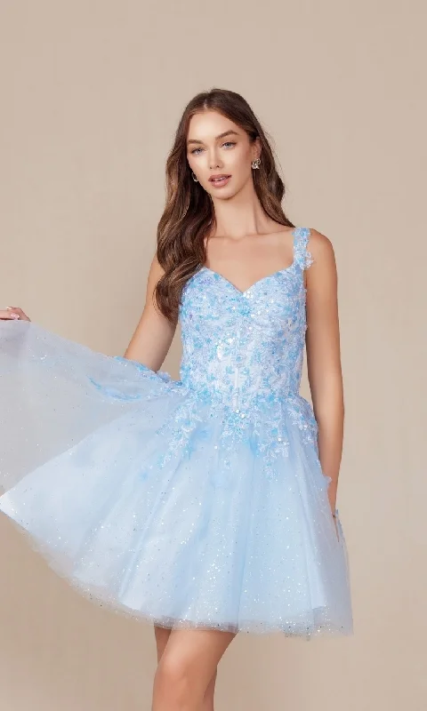 Nox Anabel Short Party Dress h846 Tunics Leisure comfortable