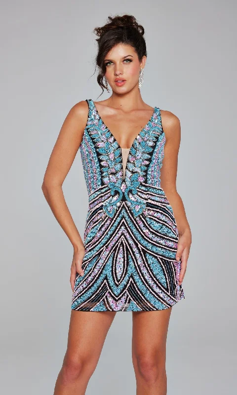 Jovani Short Party Dress 25925 Tunics Stylish modern