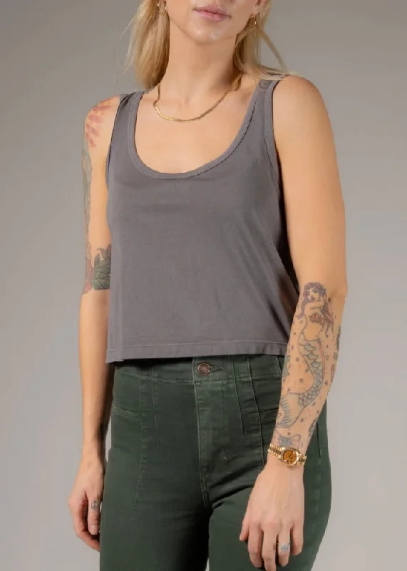Boxy Modal Tank peach tank top