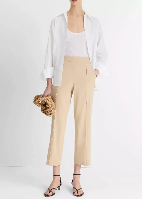 Tapered Pull-On Pant High-Waist Jogger Pants