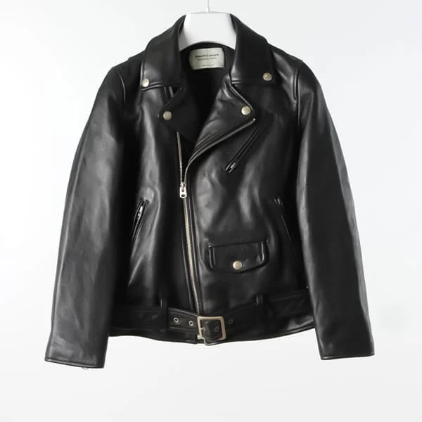 vintage leather riders jacket Knit Fabric Woven Fabric Fleece Fabric