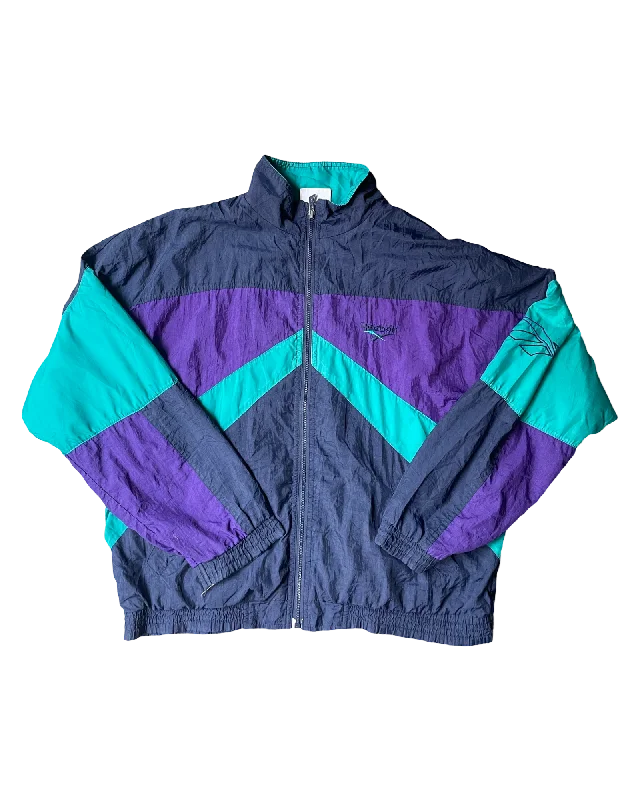 Vintage 90’s Reebok Parachute Jacket size L Wool Fabric Cashmere Fabric Tweed Fabric Vintage 90’s Reebok Parachute Jacket size L Wool Fabric Cashmere Fabric Tweed Fabric