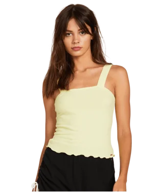 Volcom Women's Lil Tank peekaboo tank top
