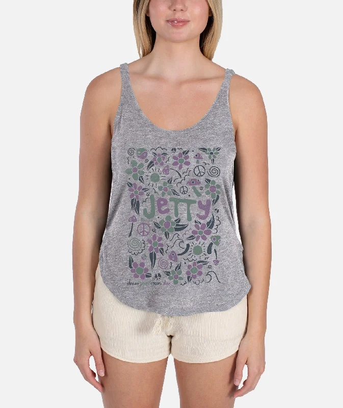 Jetty Forage Tank neon tank top