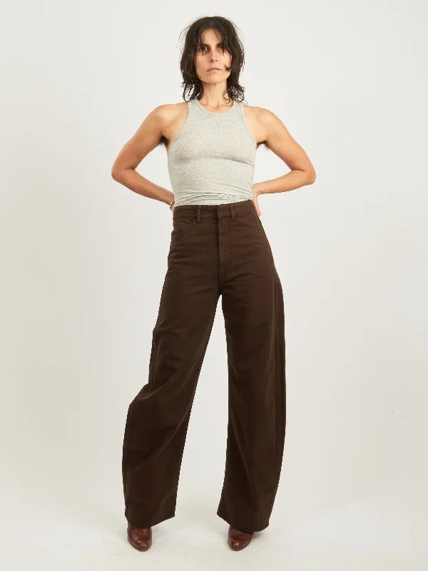 Heather Grey Circular Fine Rib T Tank one shoulder tank