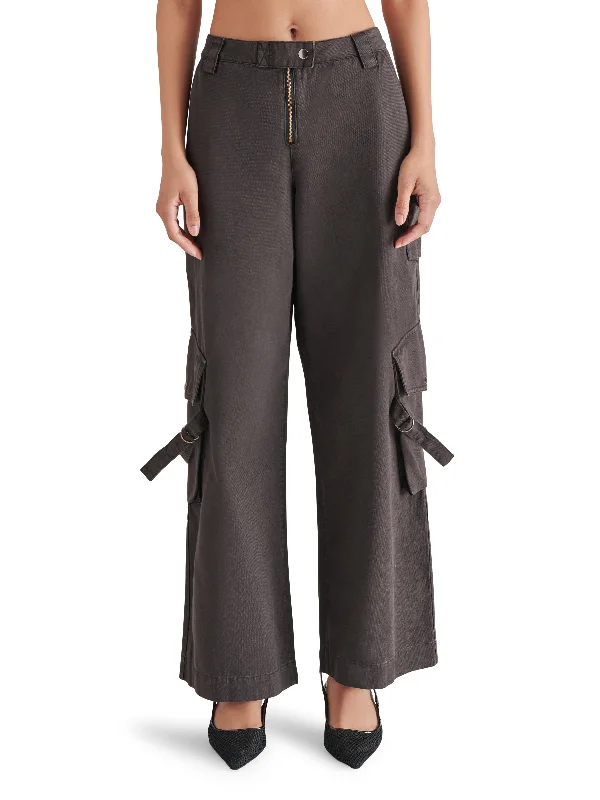 EOS PANT BLACK Classic Pleated Pants