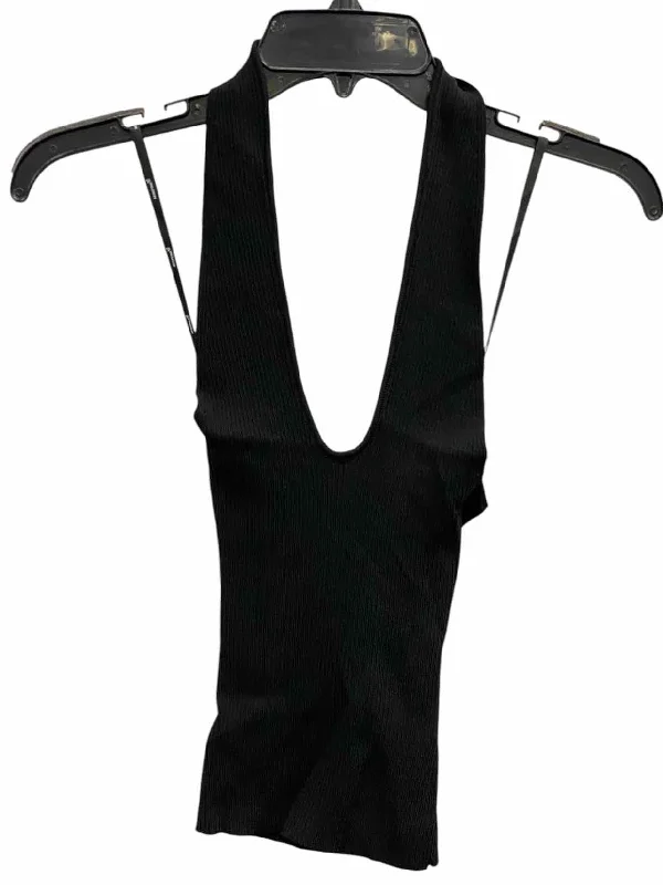 Mink Pink Size XS Black Tank Top charcoal tank top