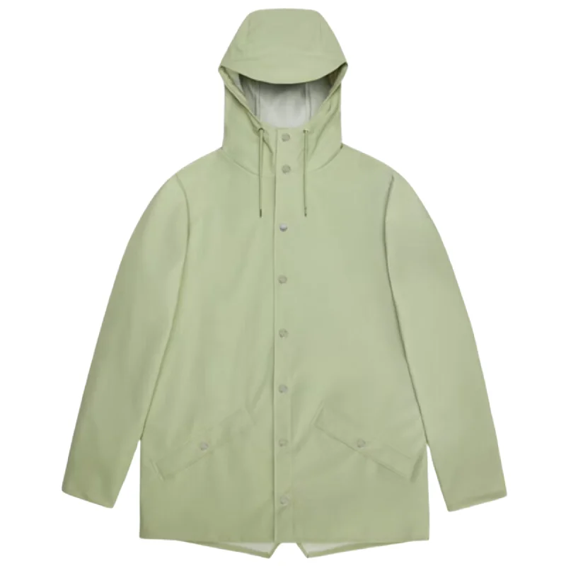 Rains - Jacket - Earth V-Neck Jacket Boat Neck Jacket Square Neck Jacket