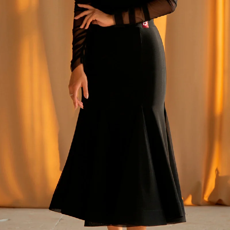 Women's Standard Skirt US-872 midi skirt versatile