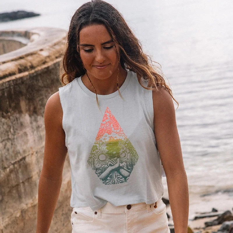 Volcom Wild Streak Crop Tank vintage tank top