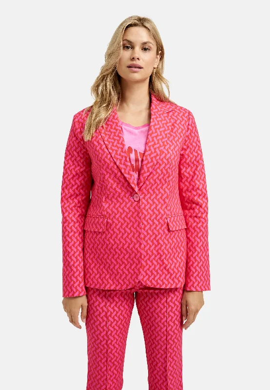 MILANO Pink Blazer Jacket One-Shoulder Jacket Off-the-Shoulder Jacket Asymmetrical Jacket MILANO Pink Blazer Jacket One-Shoulder Jacket Off-the-Shoulder Jacket Asymmetrical Jacket