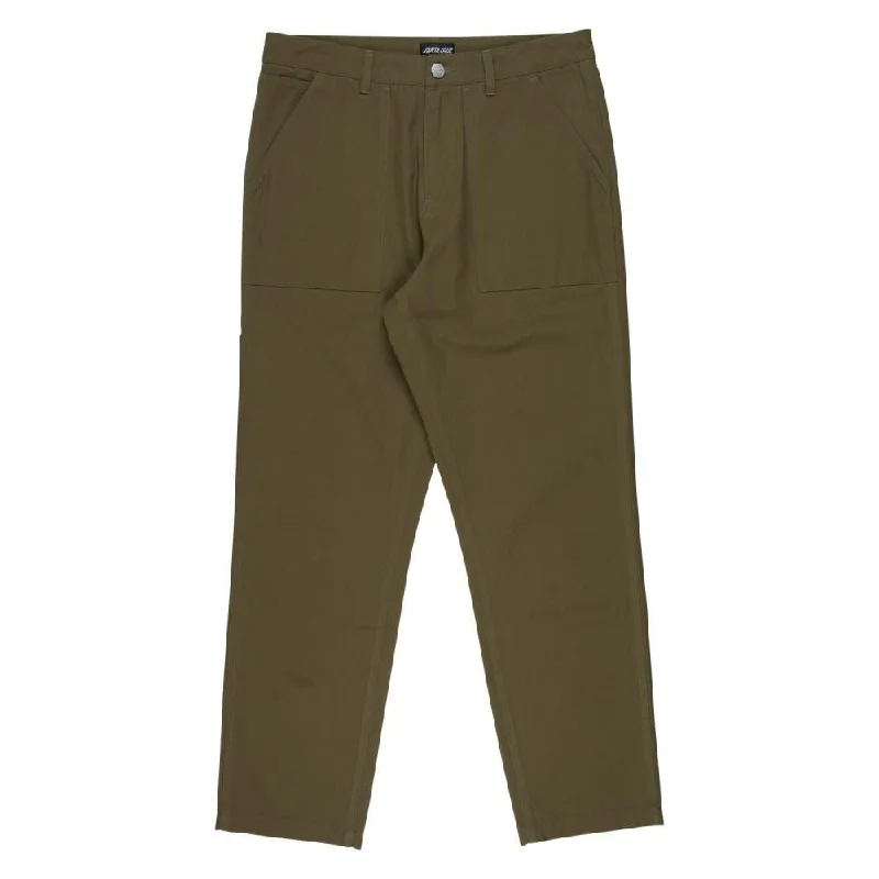 Santa Cruz Pant Addams Pant - Sea Kelp High-Waist Trousers