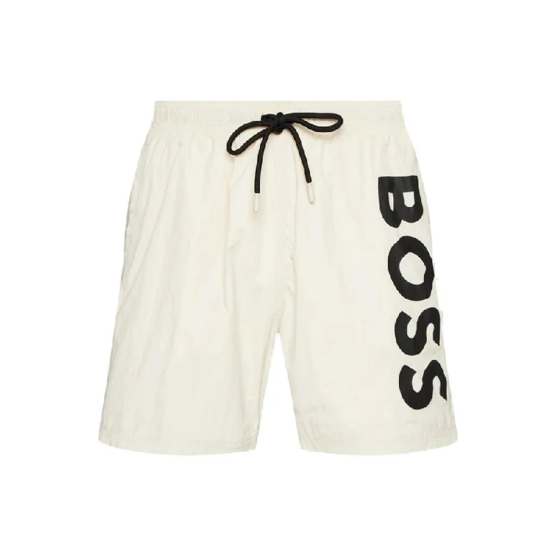 Hugo Boss Beige Polyester Swimwear Lace Back Bikini