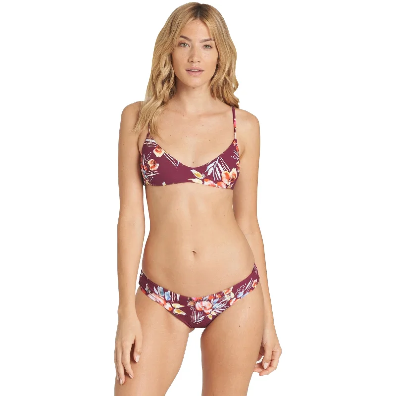 Billabong Float On By Hawaii Lo Women's Bottom Swimwear (Brand New) Bold High-Cut Bikini