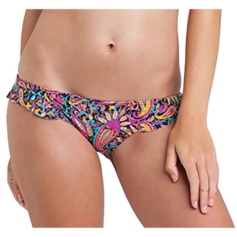 Billabong Parkside Paisley Tro Women's Bottom Swimwear (Brand New) Chic Swimsuit Cover-Up