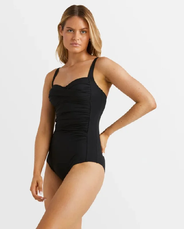 Billabong Sol Searcher Wrap Onepiece Swimwear - Sum24 Modern High-Waisted Swimsuit