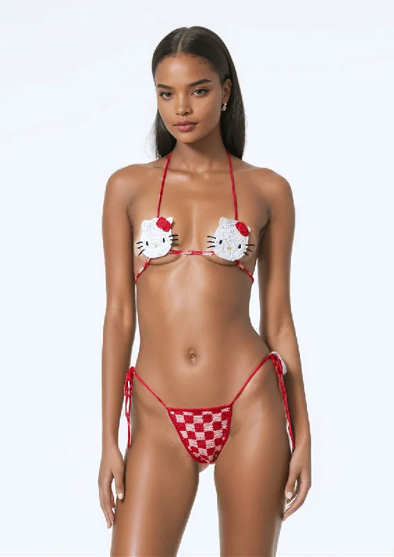 Hello Kitty Bikini swimsuit Bold High-Cut Bikini