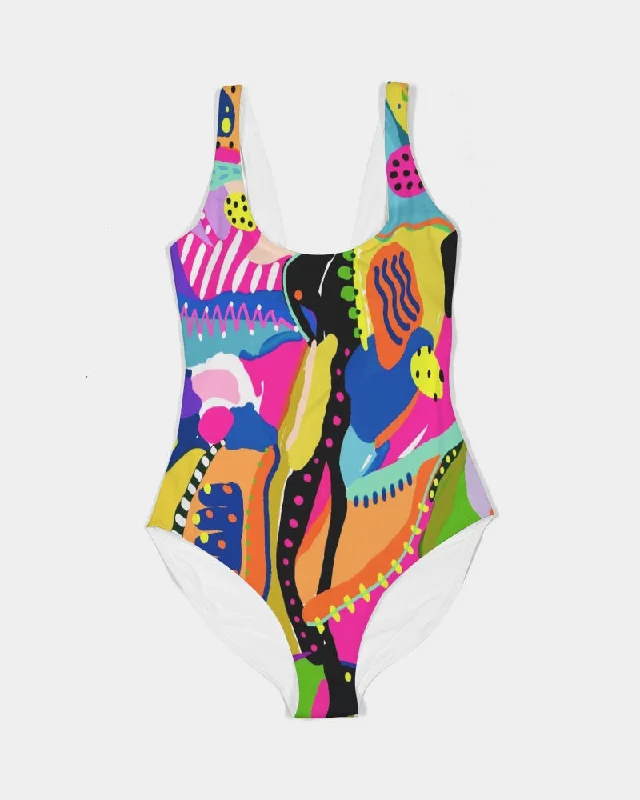 JOYFUL NOISE Women's One-Piece Swimsuit Strapless Swimsuit Top