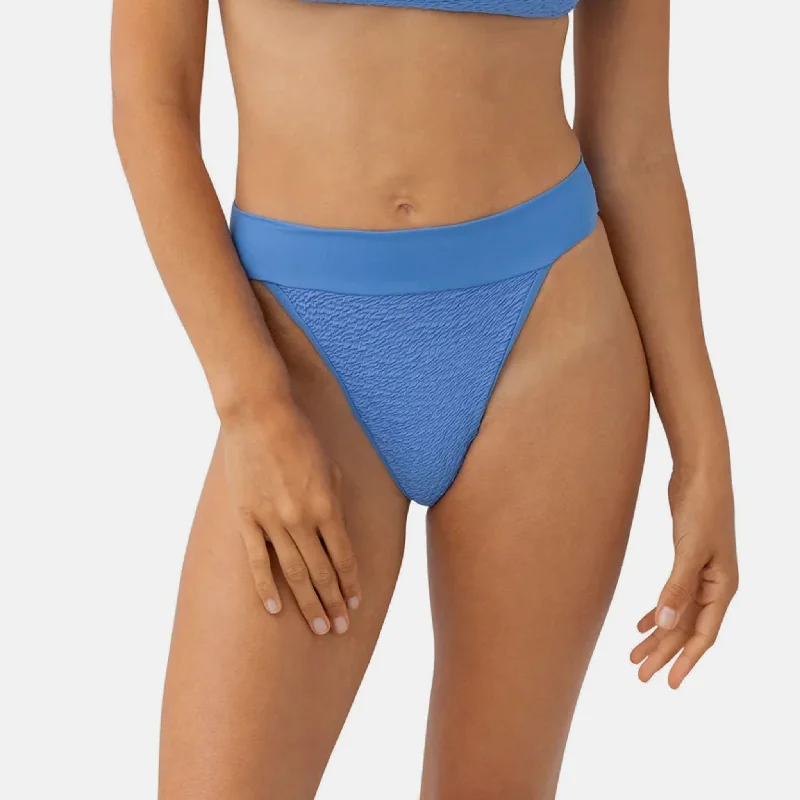 KYA Camilia Reversible Swim Bottom -  Azure Scrunch/Azure Beach Ready Swimsuit