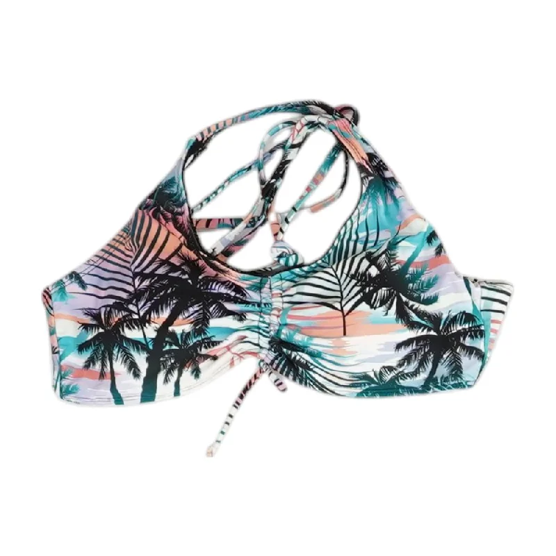 Multi Tropical Swim Top Comfortable Swim Shorts