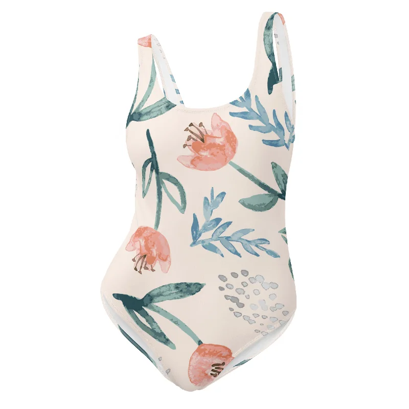 PLWSW17  One-Piece Swimsuit Plus-Size Bikini Set