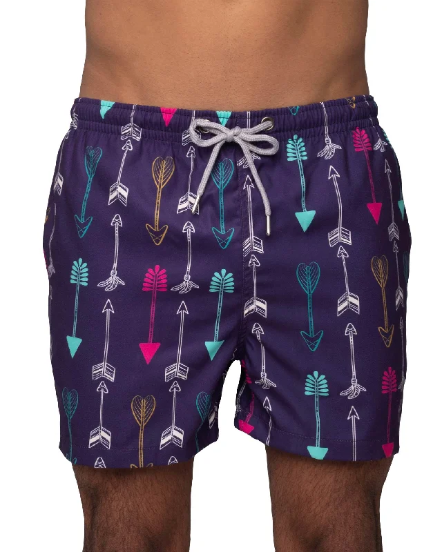 Purple Arrow Swimwear - FIN Clothing Quick-Dry Swimsuit