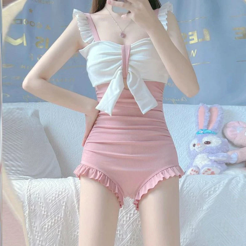 SWEET ONE-PIECE SWIMSUIT YV60099 Trendy Swimsuit Bottoms