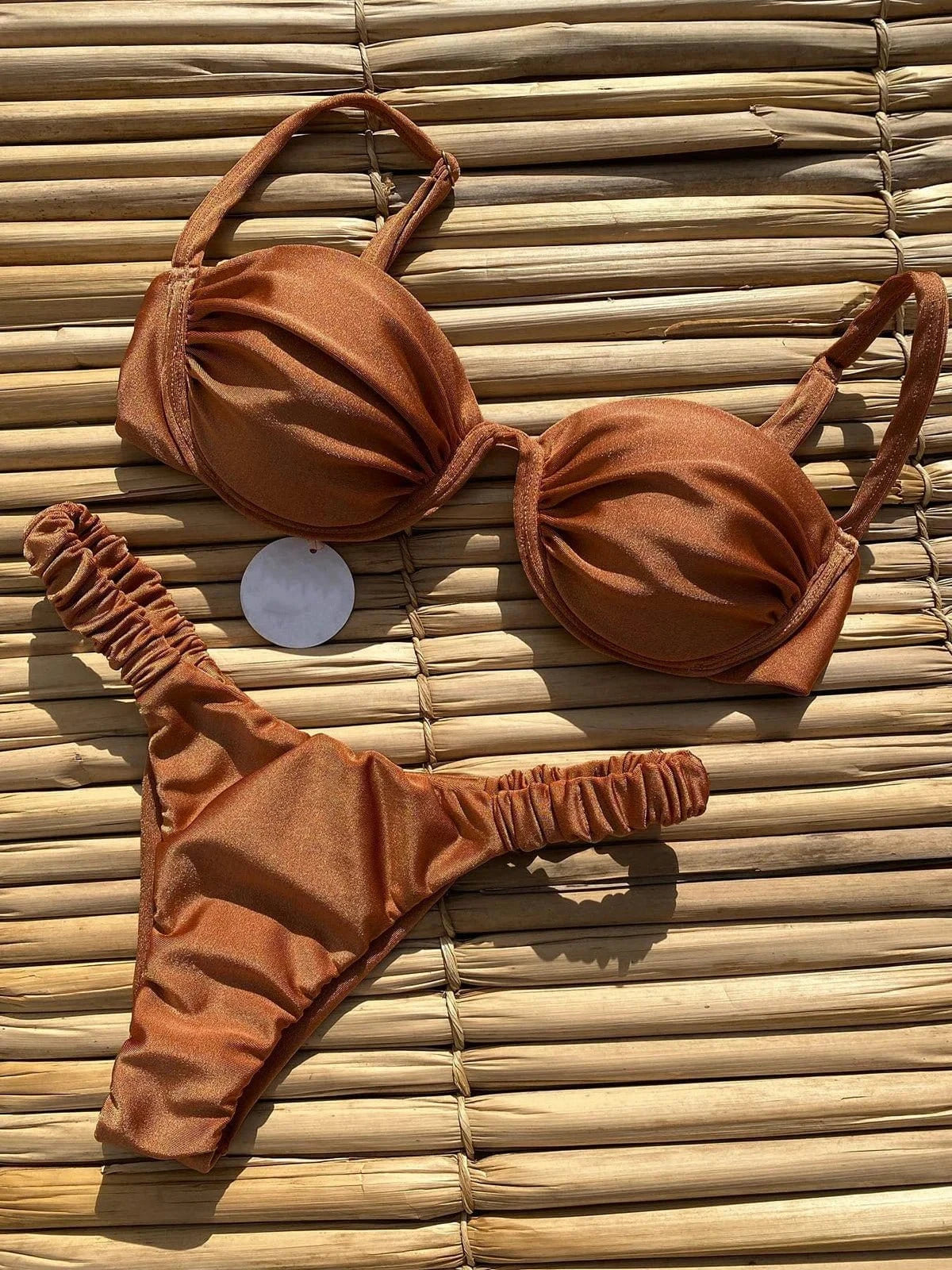 Two-piece push-up bikini swimsuit Floral Swimwear Set