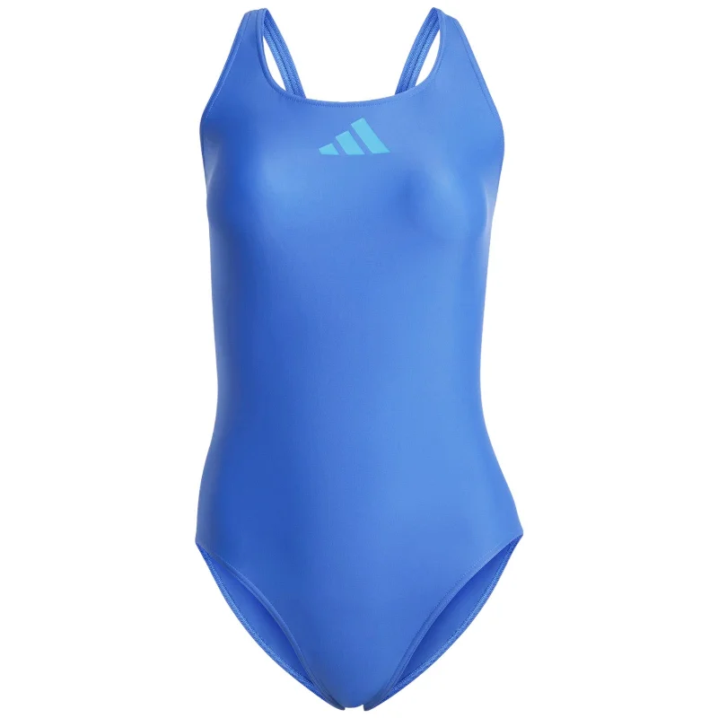 adidas 3 Bar Logo Womens Swim Suit Retro Swimwear Style