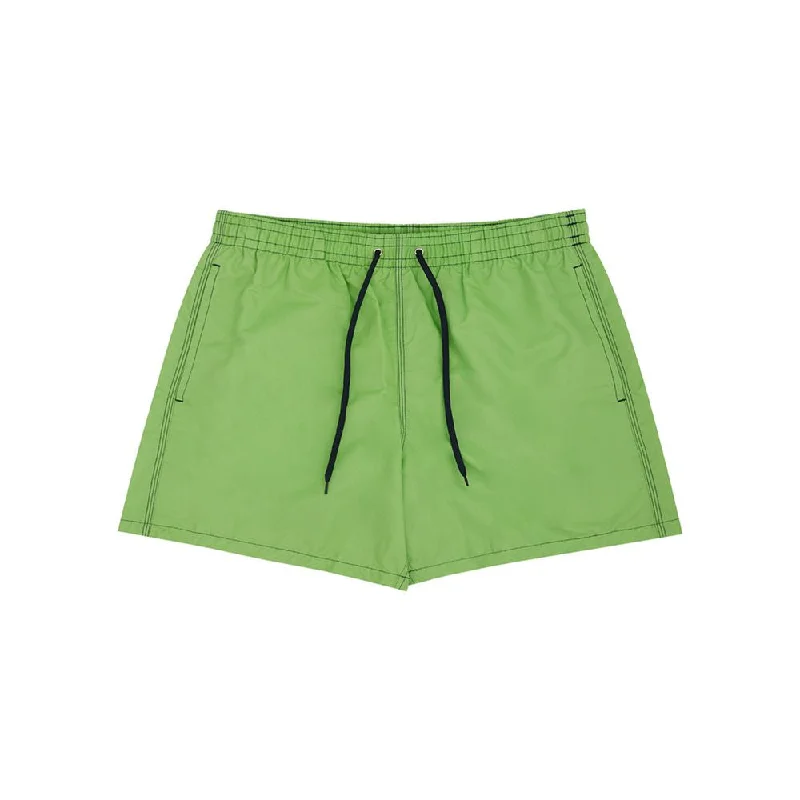 Malo Green Polyester Swimwear Vintage Swimwear Look