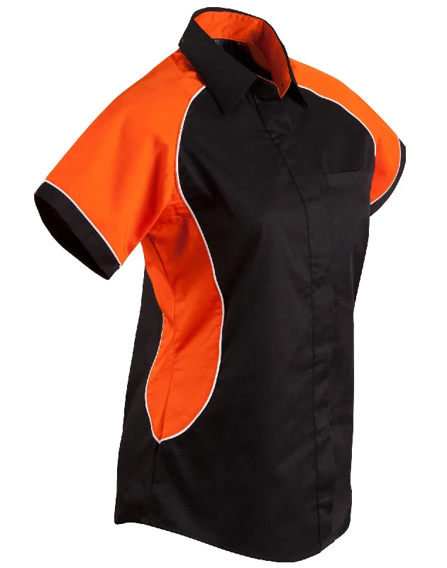 Black/White/Orange