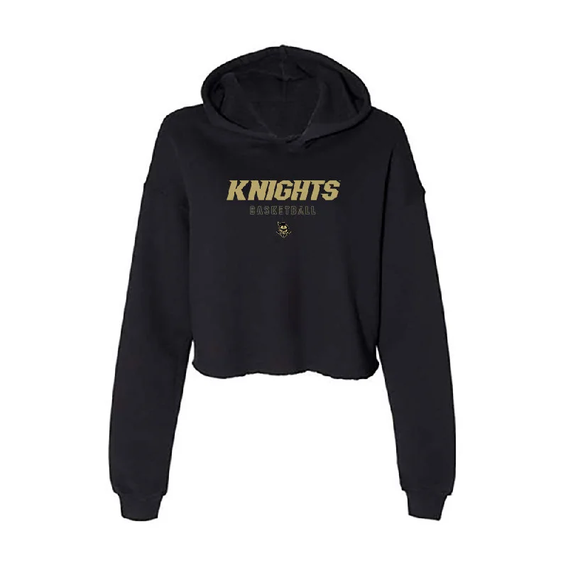 Central Florida - NCAA Women's Basketball : Lucie Castagne - Women's Crop Fleece Hoodie Hoodie Sweatshirt Pullover Central Florida - NCAA Women's Basketball : Lucie Castagne - Women's Crop Fleece Hoodie Hoodie Sweatshirt Pullover