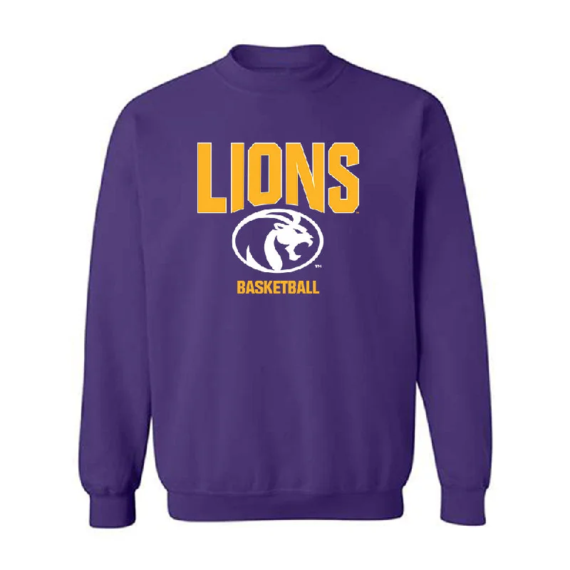 North Alabama - NCAA Women's Basketball : Katie Criswell - Classic Fashion Shersey Crewneck Sweatshirt Hoodie with Back Slit Movement Comfort North Alabama - NCAA Women's Basketball : Katie Criswell - Classic Fashion Shersey Crewneck Sweatshirt Hoodie with Back Slit Movement Comfort